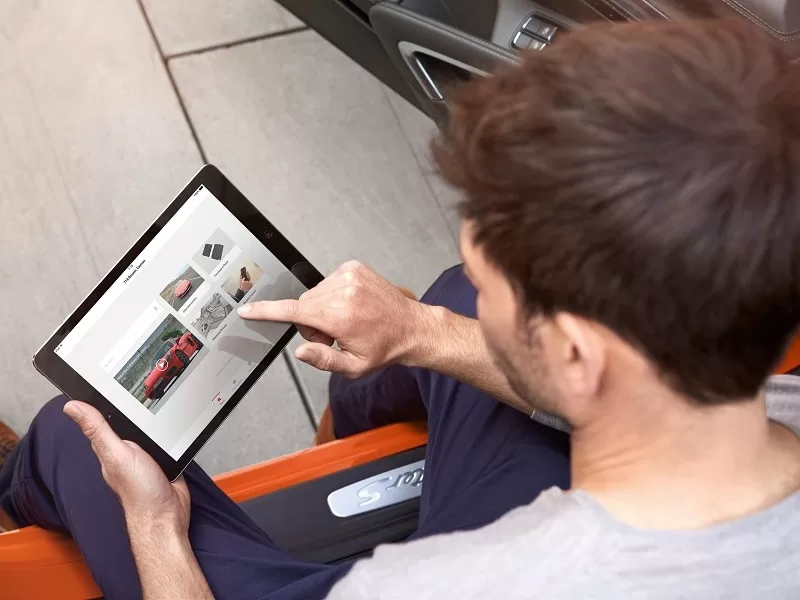 Личный кабинет для клиентов Porsche